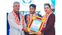 खजुरा प्याब्सन अध्यक्ष गीता 'नोजा अनर अवार्ड २०८२' बाट सम्मानित