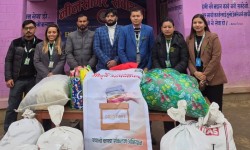 सांग्रिला बैंकको सामाजिक जिम्मेवारी: सेवाश्रमलाई न्यानो कपडाको ठूलो सहयोग"