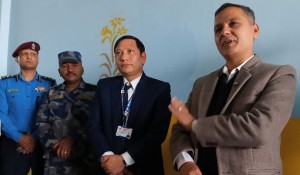 बाँकेमा सुरक्षा अवस्था सुदृढ : गृहमन्त्री अर्याल