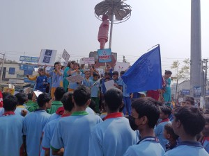 इनिसा विकका दोषीलाई कडा कारबाहीको माग गर्दै नेपालगन्जमा प्रदर्शन