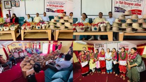 हस्तकलाका सामग्री बनाउने सीप सिकाएर आत्मनिर्भर बनाउँदै राप्तीसोनारी