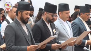 नवनिर्वाचित प्रतिनिधिसभा सदस्यले लिए शपथ