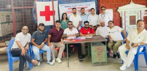 इन्जिनियर्स एशोसिएसन लुम्बिनी प्रदेशको आयोजनामा नेपालगञ्जमा रक्तदान कार्यक्रम