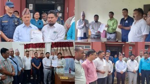 प्याब्सन बाँकेले आज पनि जिल्लाका विभिन्न निकायमा ज्ञापत्रपत्र बुझायो