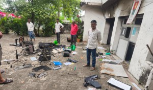 नरैनापुर गाउँपालिका र ६ नम्बर वडामा आगजनी