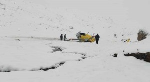 पर्यटकको उद्धारमा गएको हेलिकप्टर सोलुखुम्बुमा दुर्घटना