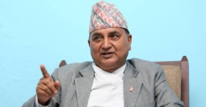 ईश्वर पोखरेलद्वारा एमाले अध्यक्षमा उम्मेदवारी घोषणा