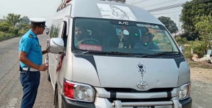 बाँकेमा ३९ सय ६६ सवारी साधन ट्राफिक प्रहरीको कारबाहीमा,दुर्घटनामा ११ जनाको मृत्यु
