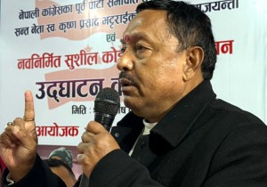 कांग्रेस उपसभापतिमा दीपक गिरीको दाबी: नेपालगन्जबाट उम्मेदवारी घोषणा