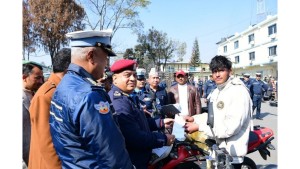 ट्राफिक प्रहरीले फेला पार्‍यो चोरी भएका ५० वटा दुई पाङ्ग्रे सवारी साधान