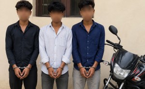 नेपालगन्जबाट ब्राउन सुगरसहित तीन जना पक्राउ, मोटरसाइकल बरामद