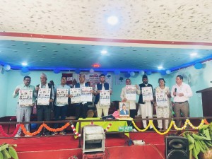 कांग्रेस क्षेत्र नं.१ बाँकेले गर्यो शुभकामना आदानप्रदान तथा भित्तेपात्रो लोकार्पण