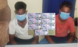 हजार रुपैयाँका नक्कली नोटसहित दुई युवक पक्राउ
