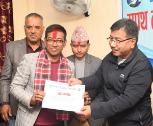 पत्रकार महासंघ बाँकेको नवनिर्वाचित कार्यसमितिलाई शपथ तथा पद हस्तान्तरण