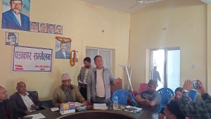 बाँके कांग्रेसले  ७ पालिकाका प्रमुख–उपप्रमुखसंग गरायो पत्रकारहरुको साक्षात्कार
