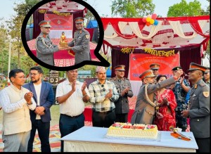 २४ औं स्थापना दिवस मनायो सशस्त्र प्रहरीको नं.४२ रिजर्भ गण बाँकेले