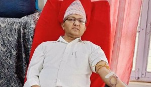 भूकम्प पीडितका लागि मानवता