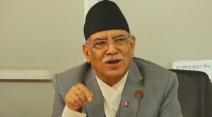 भ्रष्टाचारीको संरक्षण गर्न कांग्रेस-एमालेको गठबन्धन सरकार बनेको हो: प्रचण्ड