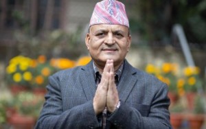 गण्डकी प्रदेशका मुख्यमन्त्री सुरेन्द्रराज पाण्डेले विश्वासको मत लिँदै