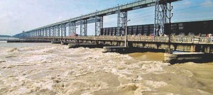 कोशी ब्यारेजमा खतराको संकेतको रातो झण्डा गाड्दै खोलियो ५६ वटै ढोका