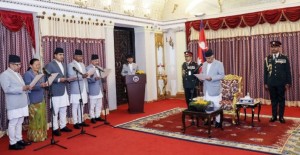 राष्ट्रपति पौडेलले गराए ५ देशका राजदूतलाई शपथ