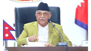 प्रधानमन्त्री ओलीले माओवादीलाई लक्षित गर्दै भने- अगतिला तत्वलाई बोकेर पार हुदैन