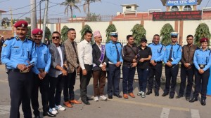नेपालगञ्जमा निक्लियो बृहत ट्राफिक सचेतना र्याली