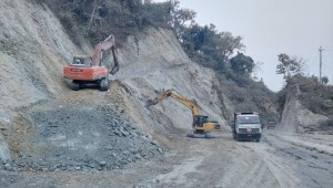दाउन्ने सडकमा रातिको सवारी आवागमन अझै बैशाख ३१ गते सम्म रोकिने