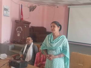 दंगीशरणमा महिलाका लागि दुई दिने क्षमता विकास तालिम