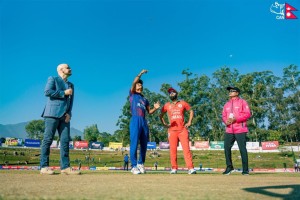 ओमानले नेपाललाई दियो १४६ रनको लक्ष्य