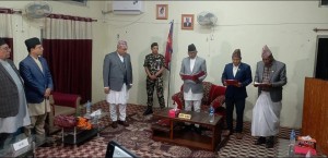सुदूरपश्चिम सरकारमा तीन जना मन्त्री नियुक्त
