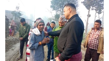 शुधान्सु कोइरालाको घरदैलो अभियान, स्थानीय समस्यामा समाधानको प्रतिबद्धता