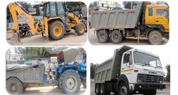 बैजनाथको मकैबारी क्षेत्रमामा अवैध नदीजन्य पदार्थ उत्खनन् गर्ने ४ वटा सवारी साधन नियन्त्रणमा