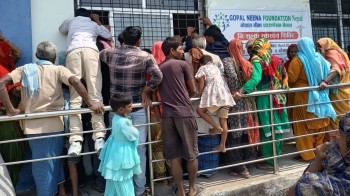 नरैनापुर गाउँपालिकामा निःशुल्क स्वास्थ्य शिविर, ४ सय जना लाभान्वित