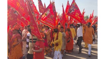 नेपालगञ्जमा धुमधाम हनुमान जयन्ती, निकालियो र्‍याली