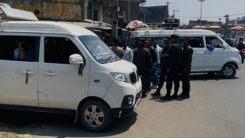 नगर प्रहरीले हटायो नेपालगञ्ज उपमहानगरपालिकाभित्रका सबै अव्यवस्थित बसपार्क