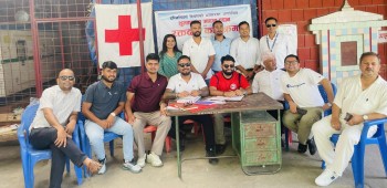 इन्जिनियर्स एशोसिएसन लुम्बिनी प्रदेशको आयोजनामा नेपालगञ्जमा रक्तदान कार्यक्रम