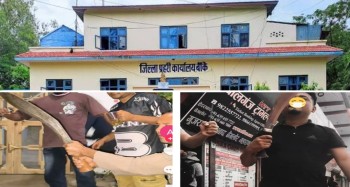 टिकटकमा हतियार प्रदर्शन गर्दै जनमानसमा आतंक फैलाउने दुई जना बाँके प्रहरीको नियन्त्रणमा