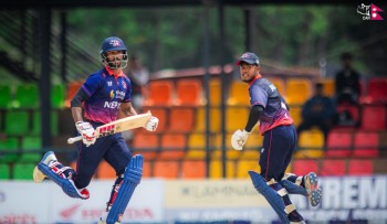 नेपालद्वारा ओमान ८१ रनले पराजित, आशिफको ९४ रन