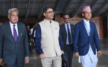 भारतीय विदेश सचिव विक्रम मिश्री काठमाडौं आइपुगे