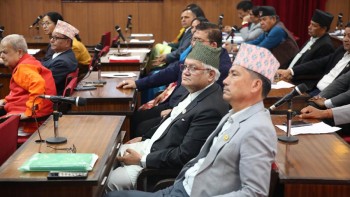 राष्ट्रिय सभामा कांग्रेसको प्रश्नः प्रधानमन्त्रीले अपनत्व नै नलिएको नीति तथा कार्यक्रममाथि छलफल किन गर्ने ?