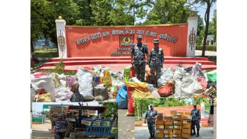 बाँकेबाट लाखौं रुपैयाँ बढीको अवैध सामान सशस्त्र प्रहरीको नियन्त्रणमा, लागूऔषधसहित २ जना पक्राउ