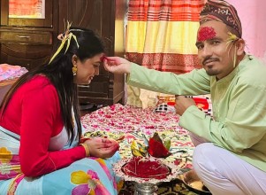 बडादशैँ:  आज पनि टीका र आशीर्वाद लिने क्रम जारी