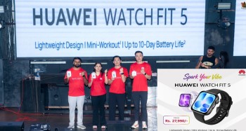 फिटनेस प्रेमीका लागि Huawei को नयाँ उपहार, WATCH FIT 5 नेपालमा