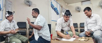 डा. झाद्वारा बाँकेका ४० पत्रकारको निःशुल्क ईएनटी स्वास्थ्य परीक्षण