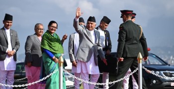 राष्ट्रपति रामचन्द्र पौडेल कतार प्रस्थान