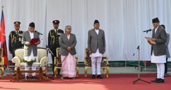 सेनाका पूर्वरथी बालानन्द शर्मा बने परराष्ट्रमन्त्री