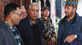 सबै राजनीतिक दल निर्वाचनमा जान तयार छौं तर सुरक्षाको वातावरण बनिसकेको छैन: देउवा