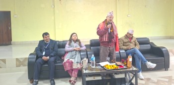 चुनावी सरकार भए पनि किसानलाई प्राथमिकता दिएर काम गरिरहेका छौं: कृषिमन्त्री परियार