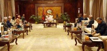 आचारसंहिता लागू हुनुअघि प्रधानमन्त्री र निर्वाचन आयोगको महत्वपूर्ण बैठक